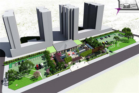 圣龙别墅1卫156㎡带车库附房